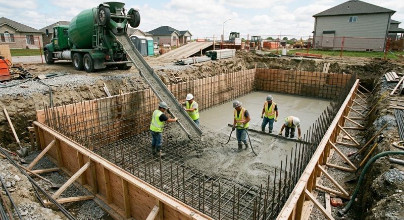 Basement Concrete Pouring in Franklin, TN