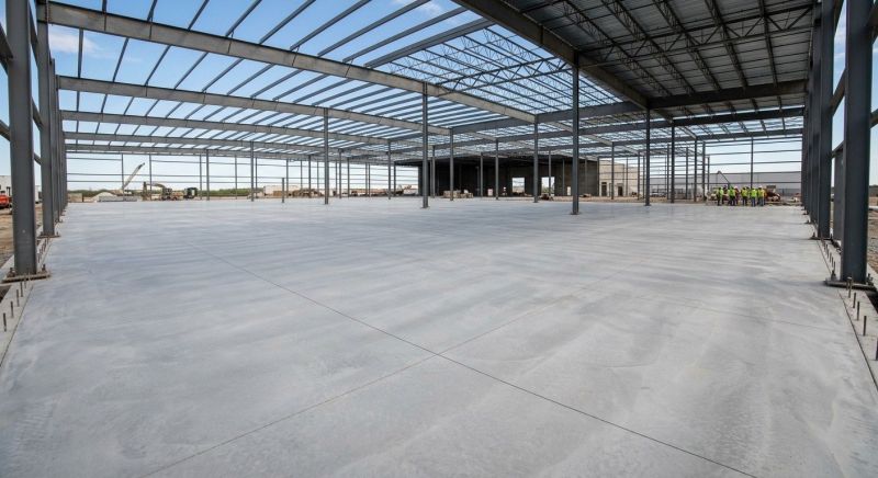 Commercial Slab Construction in Thompsons Station, TN