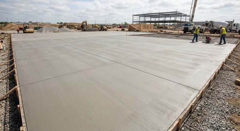 Commercial Slab Construction in White Bluff, TN