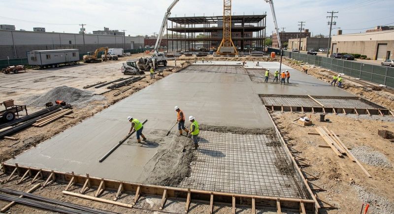 Commercial Slab Installation in Nashville, TN