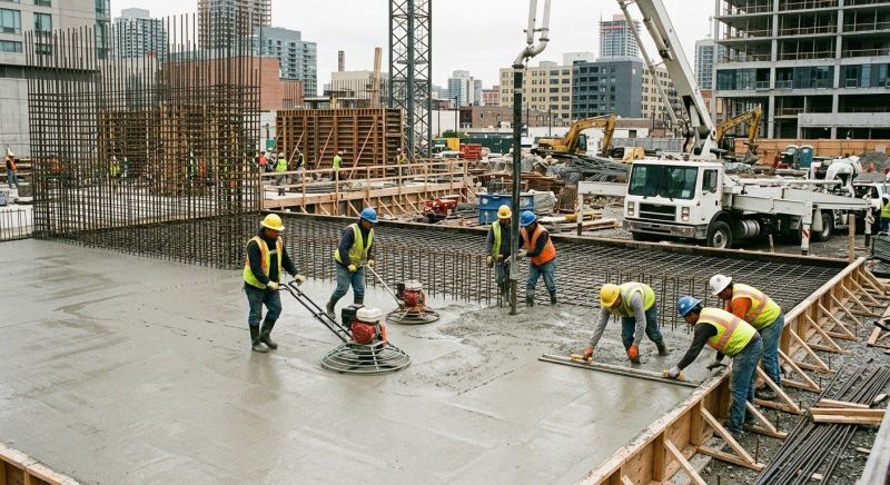 Commercial Slab Installation in Nolensville, TN
