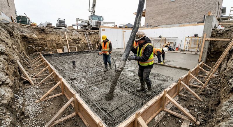 Concrete Basement Pouring in Franklin, TN