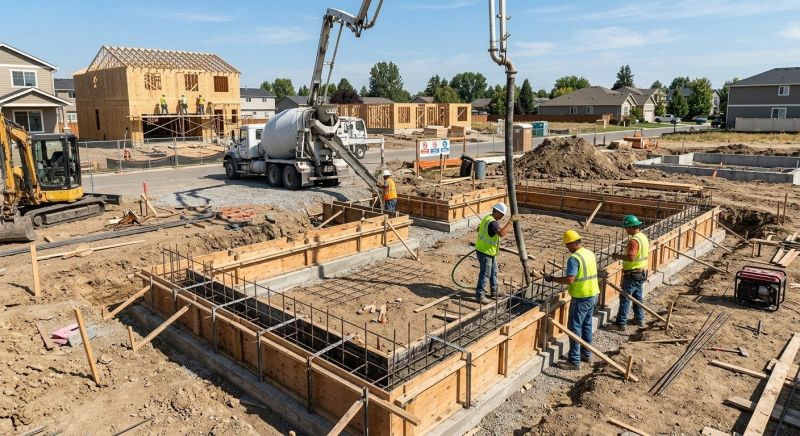 Foundation Construction in Bon Aqua, TN
