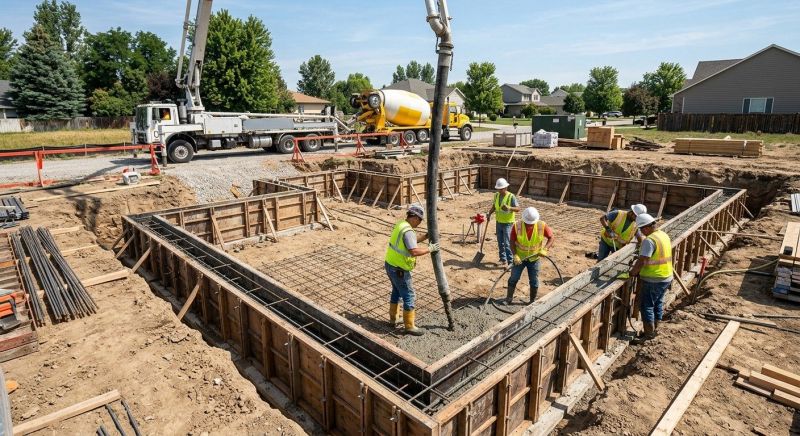 Foundation Construction in Maury County, TN