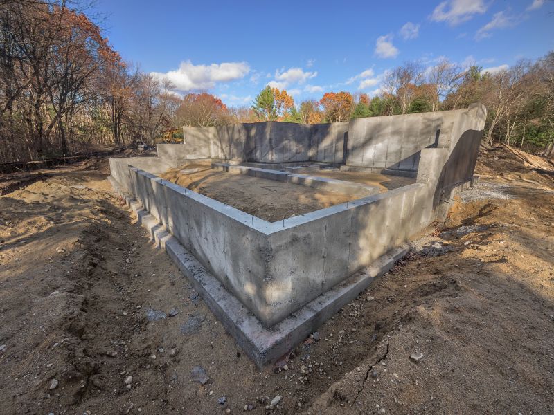 Foundation Wall Pouring in Arrington, TN