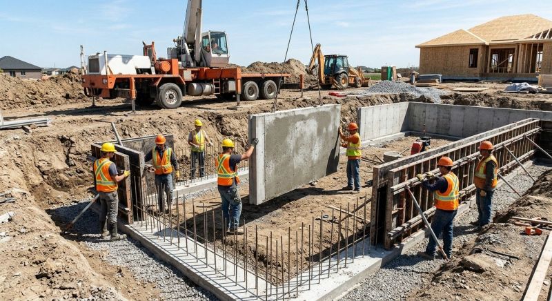 Foundation Wall Pouring in Smyrna, TN